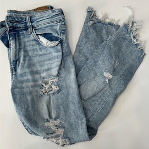 American Eagle Next Level Stretch Distressed Jean